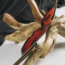 PMZ Archery Bright Topcoat Handle Longbow  65'' Wood  Takedown Professional Bow