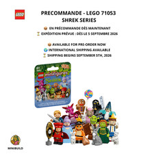 LEGO MINIFIGURES 71053 SHREK SERIES FAITES VOTRE CHOIX PRECOMMANDE PREORDER NOW