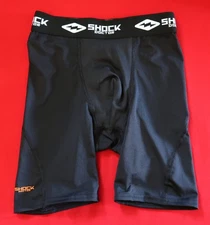 Shock Doctor Boys Compression Shorts NO CUP Size Large Waist 22-24
