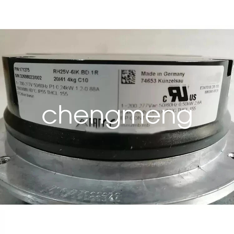 1PCS ZIEHL-ABEGG RH25V-6IK.BD.1R Axial-Flow Fan new via FedEx or DHL