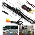 Car Reverse Camera License Plate Backup Camera HD Night Vision 170 Wide View