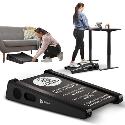 Smallest Portable 30in Small Mini Walking Pad Treadmill Installation Free, Ad...