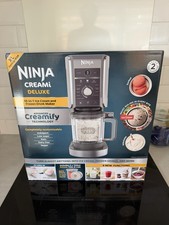 Ninja Creami Deluxe Ice Cream and Frozen Drink Maker NC501UK 3 Tubs