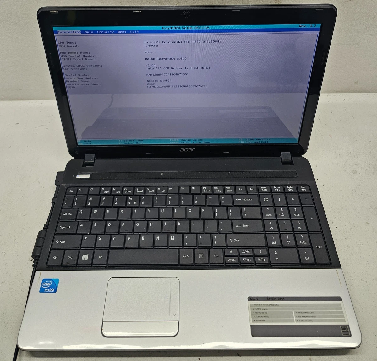 Acer Aspire E1 for sale | eBay