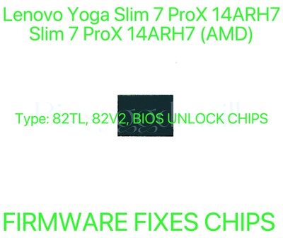 LENOVO YOGA SLIM 7 PROX 14ARH7, SLIM 7 PROX 14ARH7, NO PASSWORD BIOS CHIP (AMD)