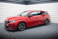 Maxton Design Seitenschweller Ansatz (Paar) Passend FüR Peugeot 308 SW Mk3 Schwa