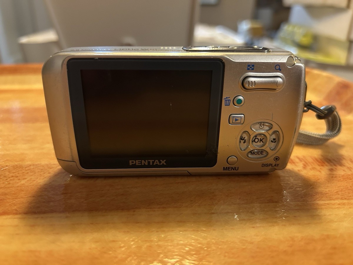 PENTAX Pentax Optio W10 6.0MP Digital Camera - Silver for sale