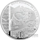 FIFA WORLD CUP 26 Monterrey Silver Coin 10 Pesos Mexico 2026