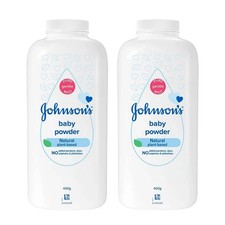 Johnson  Johnson Baby Powder For New Born Babies - 2 x 400g
