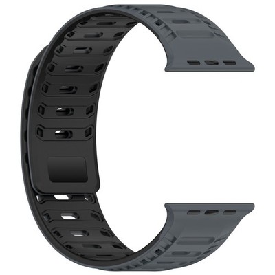Magnetic Silicone Rubber Sport Band for Apple Watch Ultra 3 2 49mm S11 10 9 8 7