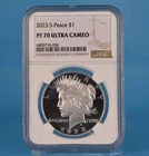 2023-S $1 Peace Dollar – NGC PF70 Ultra Cameo Certified