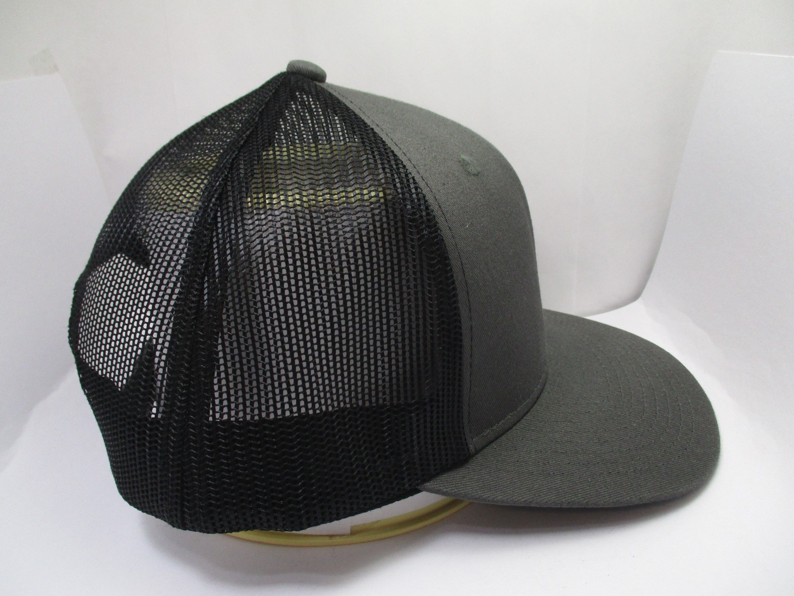 MEMPHIS AUDIO Leather Patch Cap / Hat Mesh Snapba… - image 5