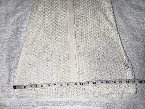 Orsay SMALL Häkel Strick Staubmantel Kleid Topper Boho skurril Strand Urlaub gebraucht, in einwandfreiem Zustand - Bild 7 von 12