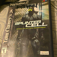 Ubi Soft Tom Clancy's Splinter Cell PS2 2003 Stealth Action 1P T NTSC-U/C
