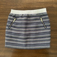 Oshkosh Genuine Kids Toddler Girls  Metallic Tweed Skirt Midnight Blue Size 5T