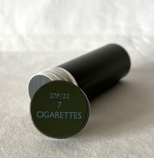 Vintage 70s Army Militaria Cigarette Ration Tube 27P/22 Beadon Tropical Survival