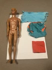 Vtg ￼1968 Malibu Ken Hong Kong With Suit And Towel