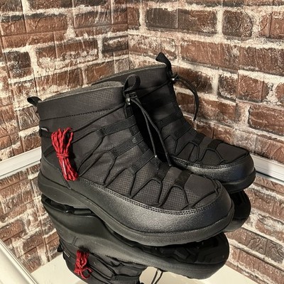 Keen Uneek Snk WP Chukka Boots Mens Sz 12 Waterproof Triple Black-NWOB!