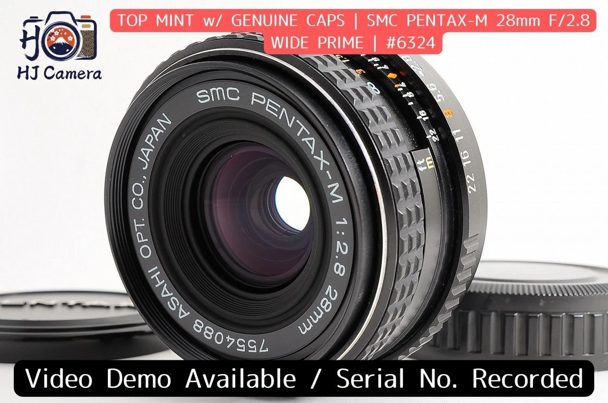 Pentax SMC f/2.8 Camera Lenses 28mm Focal for sale - eBay