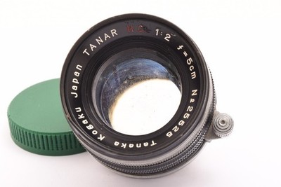 TANAR H.C. 5cm f2 Tanaka Kogaku Japan Leica SM #25525 kjm 168-143-9 250820