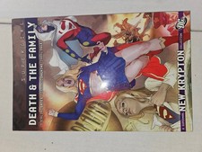 Supergirl Death & The Family TPB New Krypton DC Comics Graphic Novel