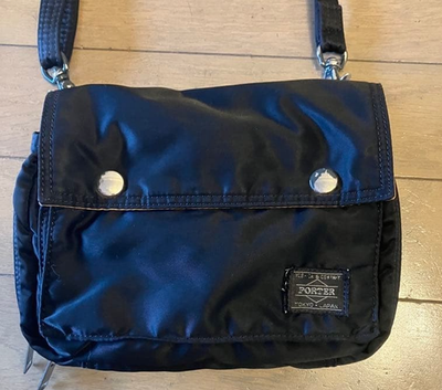 #ad #ad PORTER Yoshida Shoulder Bag Crossbody Black Japan Authentic $120.00