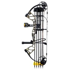 Bear Royale RTH Extra LH50 Compound Bow, Mossy Oak, Left-Handed [AV02A2X015L]