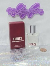 Abercrombie  Fitch FIERCE .46 oz / 14 ml Cologne For Men Red Letters 1st Issue