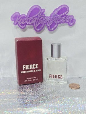 Abercrombie & Fitch FIERCE .46 oz / 14 ml Cologne For Men Red