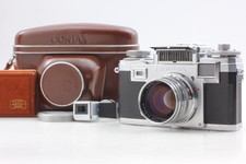 Meter Works MINT w/ Finder Contax IIIa Sonnar 50mm F1.5 Lens From JAPAN