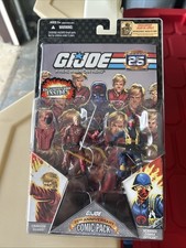 GI JOE 25th Anniversary Comic Pack Crimson Guard & Scarred Cobra Officer 2 Pack