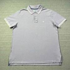 Brooks Brothers Polo Shirt Men's XL Slim Fit Purple Performance Short Sleeve