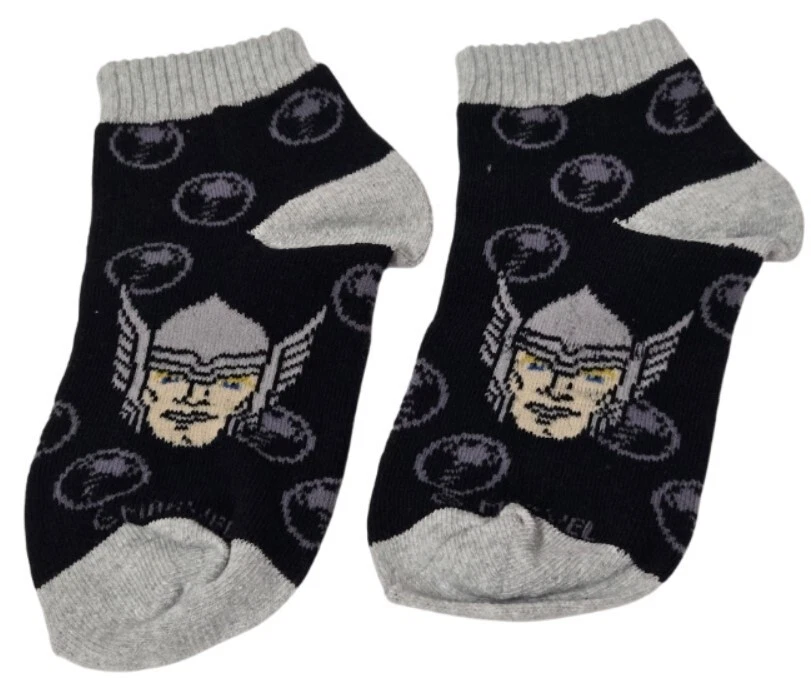 Calcetines Marvel Avengers Assemble Mighty Thor para niños (XL) NUEVOS CON ETIQUETAS Foto 3 de 4