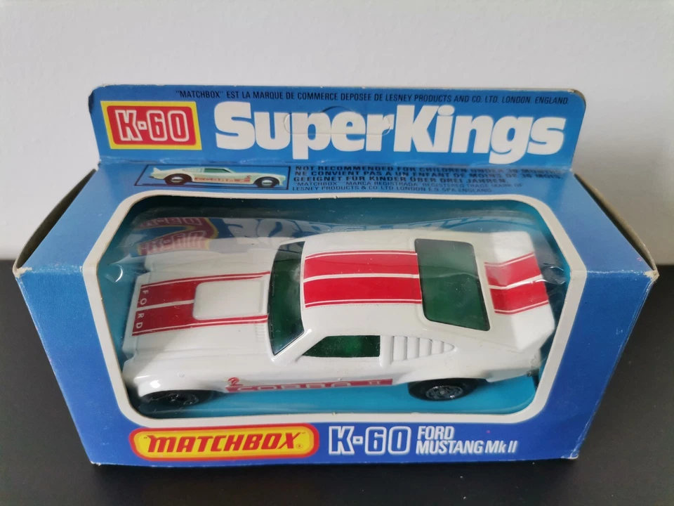 MATCHBOX SUPER KINGS K-60 FORD MUSTANG MK II - Immagine 4 di 4