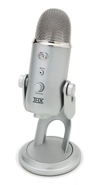 IND. STAND. BLUE YETI THX CERTIFIED USB MICROPHONE WITH POP FILTER EX. COND. IND. STAND. BLUE YETI THX CERTIFIED USB MICROPHONE WITH POP FILTER EX. COND.