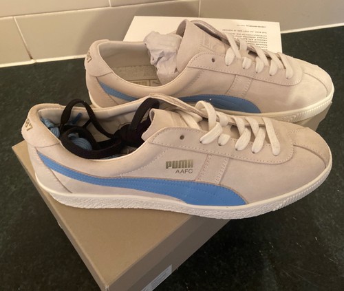 Entrenadores Ultra Súper Raro Puma AAFC MCFC 1887 Manchester City UK8 y Reino Unido9 totalmente nuevos - Imagen 2 de 7