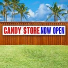Candy Store Now Open Advertising Vinyl Banner Flag Sign Large Huge Xxl Size