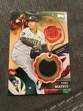 2024 Topps Holiday Relic Yuki Matsui San Diego Padres