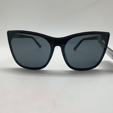 T26.7 WEST LOOP Sunglasses 59095 001 VL Black Gray Cat Eye