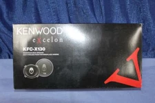 Kenwood Excelon KFC-X130 2-Way 5-1/4" 2-Way Speaker Pair 40W RMS 160W Peak