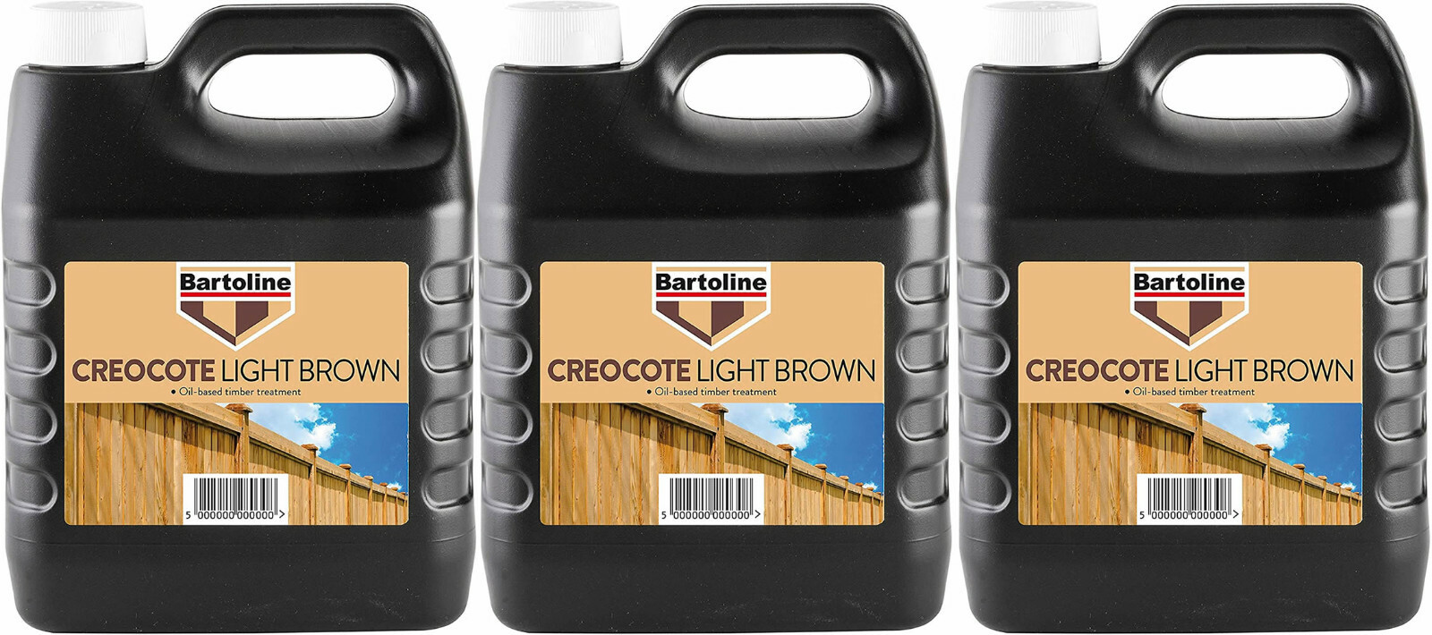 BARTOLINE CREOCOTE OIL BASED TIMBER TREATMENT CREOSOTE LIGHT & DARK