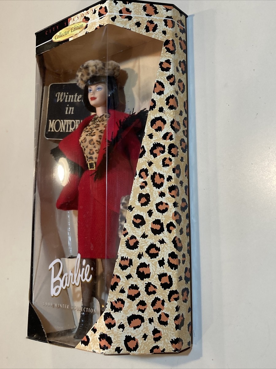 City Seasons Barbie Collector Winter in Montreal 1999 Mattel 22258