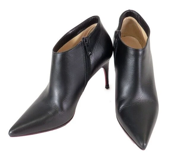 Louboutin short best sale boots