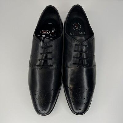 Steemo Lace Up Dress Shoes Mens Size 8.5 Lace-Up Low Heel  display picture 3