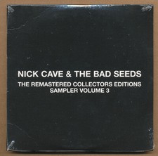 Nick Cave the Bad Seeds Remastered Coll. Editions Vol.3 RARE promo CD SEALED