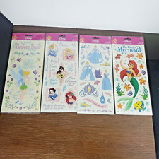 Lot Sandylion Disney Princess Stickers Cinderella The Little Mermaid Tinker Bell