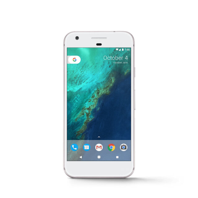 Google Pixel - 32GB - Very Silver (Unlocked) Smartphone for sale