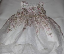 NWOT Toddler Girls RARE EDITIONS Beautiful Embroidered Party Dress Size 2T