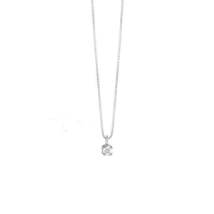 Колье Bliss Desire 20093003 из белого золота с бриллиантовым пасьянсом 006 карата 43690₽