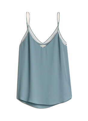 Babaton grün Galen Camisole ärmelloses Top Größe S small